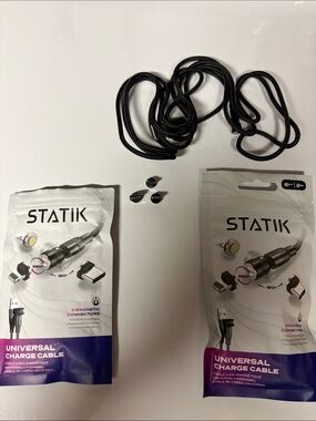 Magnetic Universal Charge Cable — Black